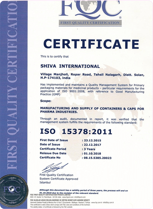 FQC-ISO-Shiva-International FQC-ISO-Shiva-International